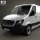 Mercedes-Benz Sprinter Panel Van SWB SR 2013 3d model