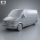 Mercedes-Benz Sprinter Panel Van SWB SR 2013 3d model