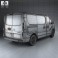 Opel Vivaro Passenger Van 2014 3d model