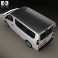 Opel Vivaro Passenger Van 2014 3d model