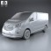 Opel Vivaro Passenger Van 2014 3d model