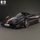 Pagani Zonda Revolucion 2014 3d model