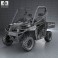 Polaris Ranger Diesel 2014 3d model