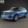 Volkswagen CrossBlue 2013 3d model
