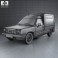 Renault Express 1985 3d model