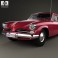 Studebaker Champion (Commander) Starlight Coupe 1953 3d model