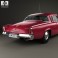 Studebaker Champion (Commander) Starlight Coupe 1953 3d model