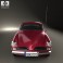 Studebaker Champion (Commander) Starlight Coupe 1953 3d model