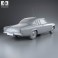 Studebaker Champion (Commander) Starlight Coupe 1953 3d model