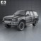 Toyota 4Runner 1992 3d model