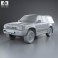 Toyota 4Runner 1992 3d model