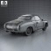 Volkswagen Karmann Ghia 1955 3d model