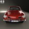 Volkswagen Karmann Ghia 1955 3d model
