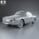 Volkswagen Karmann Ghia 1955 3d model