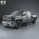 Chevrolet Silverado Crew Cab High Country 2014 3d model