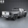 Chevrolet Silverado Crew Cab High Country 2014 3d model