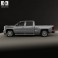 Chevrolet Silverado Crew Cab High Country 2014 3d model