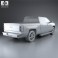 Chevrolet Silverado Crew Cab High Country 2014 3d model