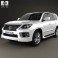 Lexus LX Sport 2013 3d model