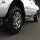 Nissan Navara (NP300) Double Cab Hardbody Silver 2013 3d model