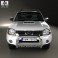 Nissan Navara (NP300) Double Cab Hardbody Silver 2013 3d model