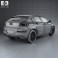 Qoros 3 hatchback 2014 3d model