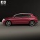 Qoros 3 hatchback 2014 3d model