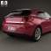 Qoros 3 hatchback 2014 3d model