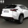 Lexus NX F Sport 2014 3d model