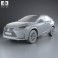 Lexus NX F Sport 2014 3d model