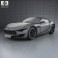 Maserati Alfieri 2014 3d model