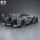 Porsche 919 Hybrid 2014 3d model