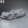 Porsche 919 Hybrid 2014 3d model