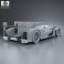 Porsche 919 Hybrid 2014 3d model
