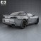 Chevrolet Camaro ZL1 convertible 2014 3d model