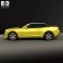 Chevrolet Camaro ZL1 convertible 2014 3d model