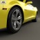 Chevrolet Camaro ZL1 convertible 2014 3d model