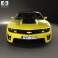 Chevrolet Camaro ZL1 convertible 2014 3d model