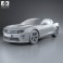 Chevrolet Camaro ZL1 convertible 2014 3d model