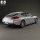 Porsche Panamera Turbo Executive 2014 3d model