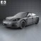 Porsche Panamera Turbo Executive 2014 3d model
