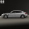 Porsche Panamera Turbo Executive 2014 3d model