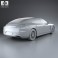 Porsche Panamera Turbo Executive 2014 3d model