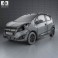 Chevrolet Spark LS 2013 3d model