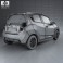 Chevrolet Spark LS 2013 3d model
