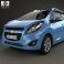 Chevrolet Spark LS 2013 3d model