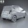 Chevrolet Spark LS 2013 3d model