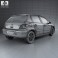 Peugeot 307 5-door hatchback 2001 3d model