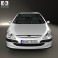 Peugeot 307 5-door hatchback 2001 3d model