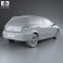 Peugeot 307 5-door hatchback 2001 3d model